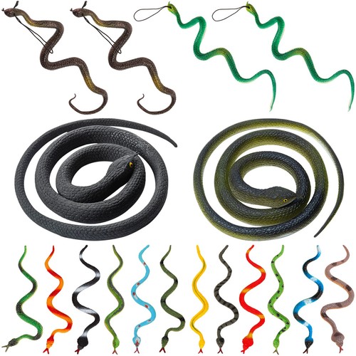 Pcs realistic rubber - 18,